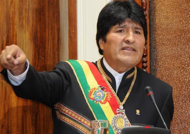 evo morales bolivia