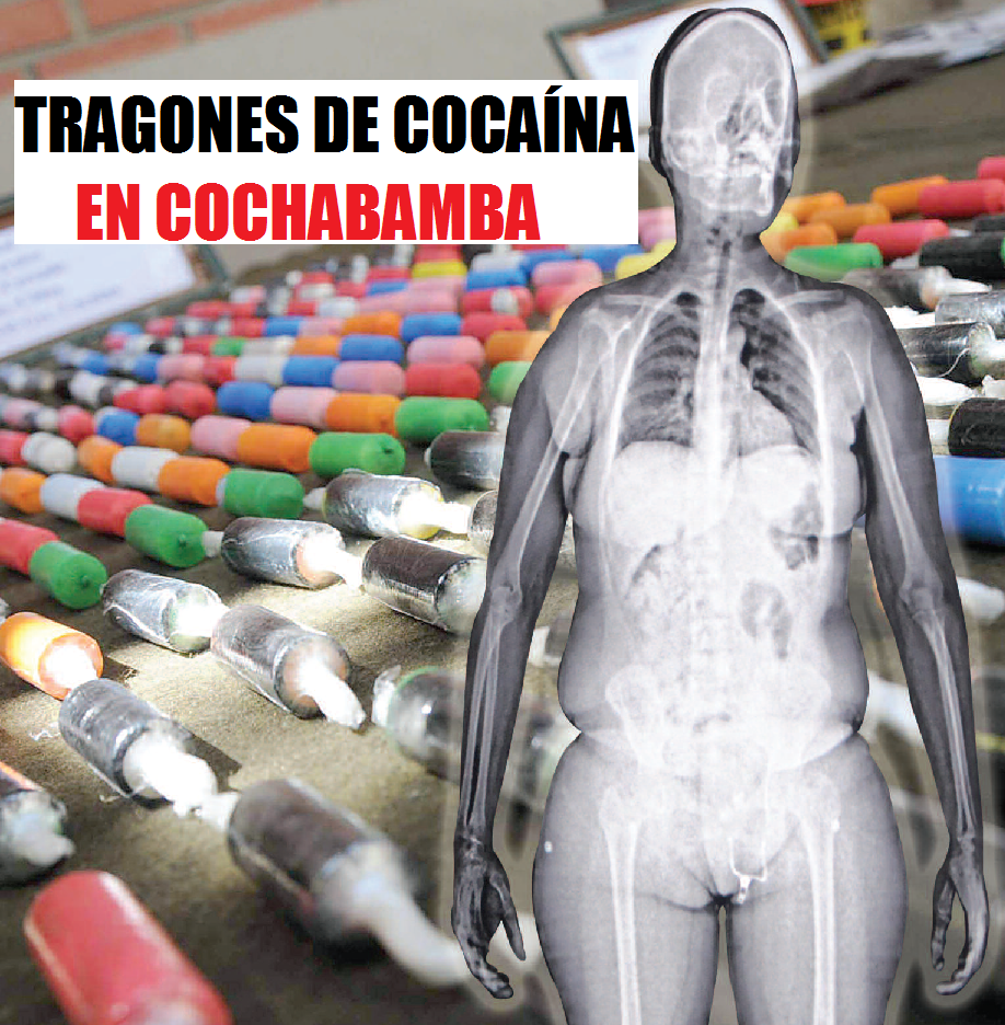 tragones de cocaína en cochabamba