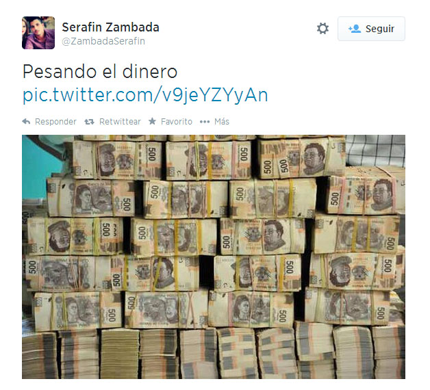 Foto en el perfil de Serafín Zambada