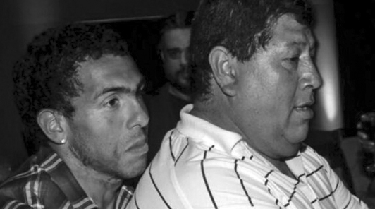 tevez y el padre