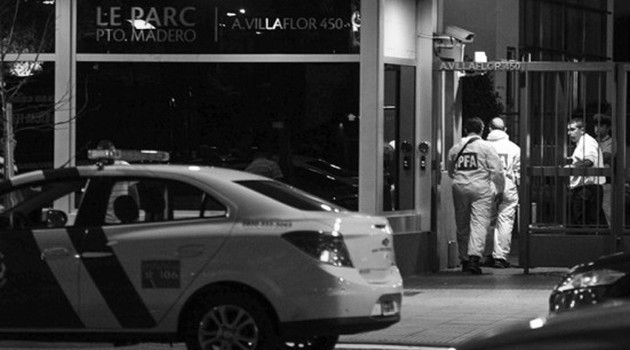 Nisman frente Le Parc - Télam