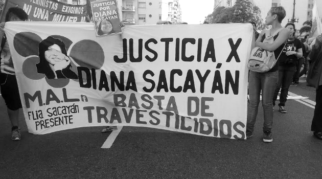 justicia por diana sacayan