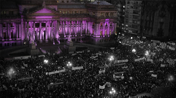 #NiUnaMenos congreso