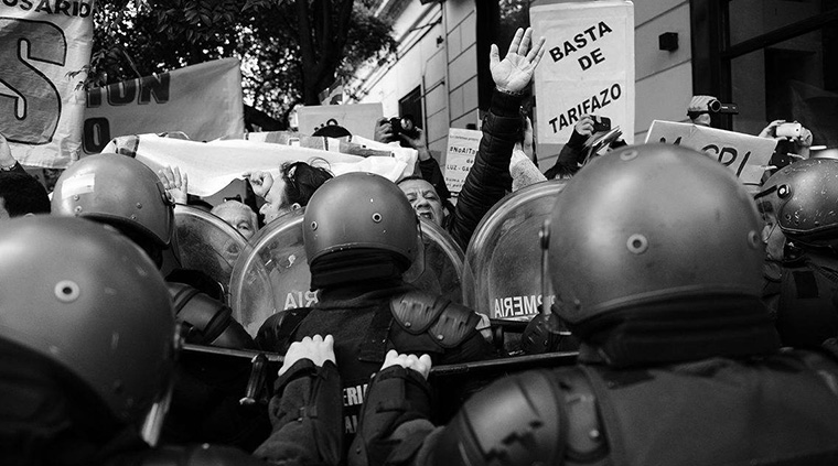 rosario represion