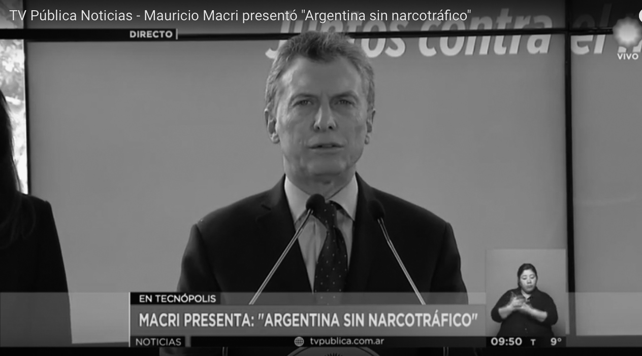 Macri narco cero