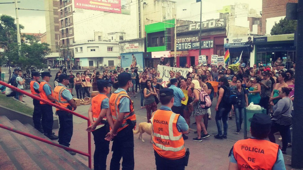 marcha por azul Juan Pablo Martínez