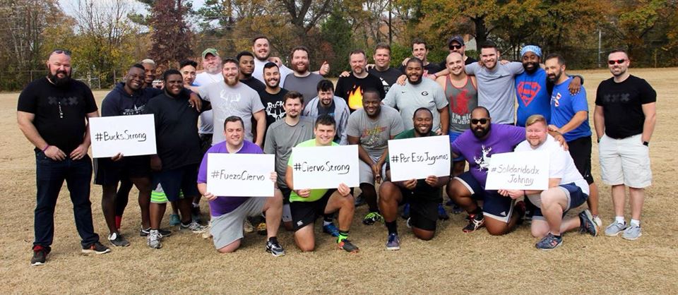 "Por parte del Atlanta Bucks Rugby Football Club, queremos mostrar nuestras simpatías por el ataque homofobico que sufrió nuestro hermano en rugby, Jonathan Castellari - y expresar nuestra solidaridad con él y el Ciervos Pampas Rugby Club."