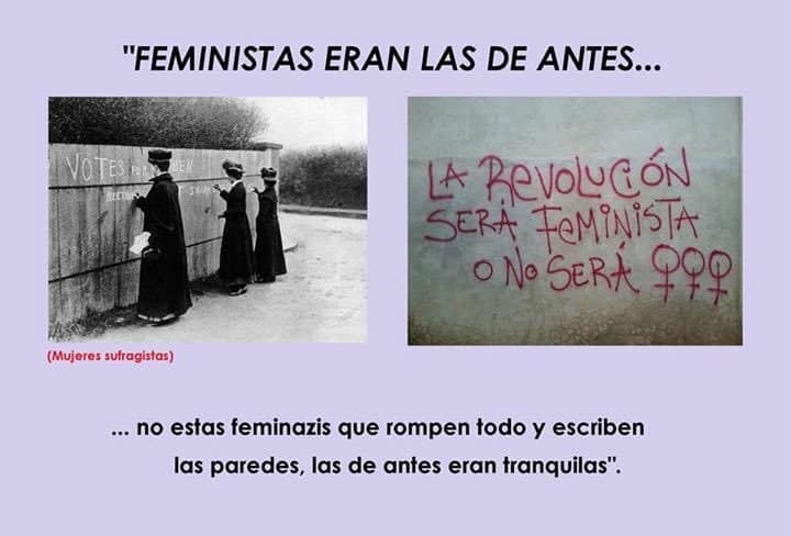 feministas eran las de antes 1