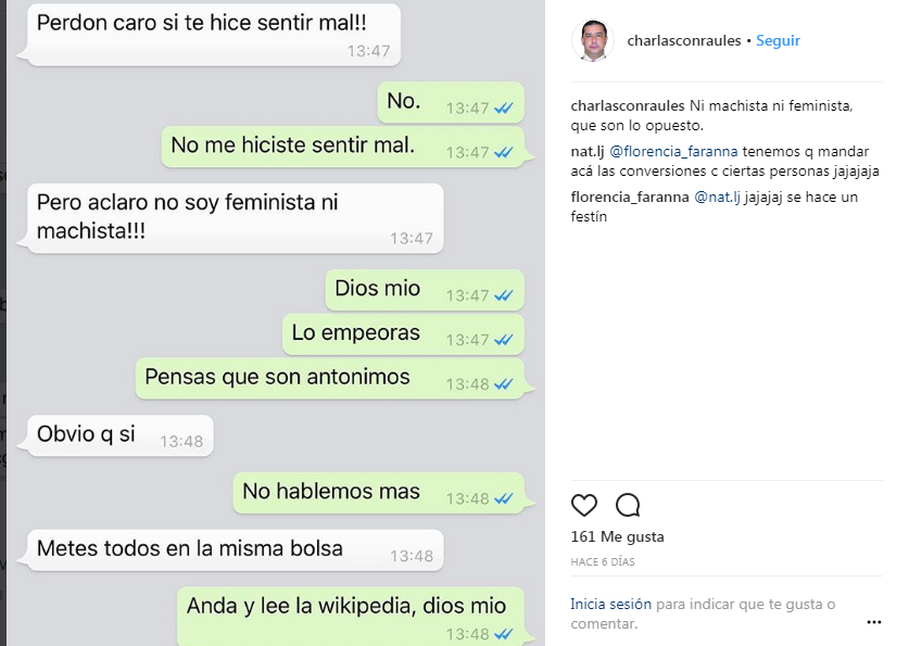 El femisnimos es igual que el machismo perdon si te hago mal