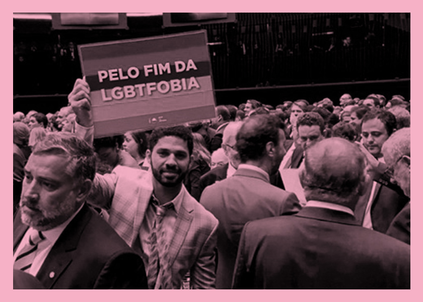 La difícil tarea de ser la voz LGBT en el Congreso  de Bolsonaro