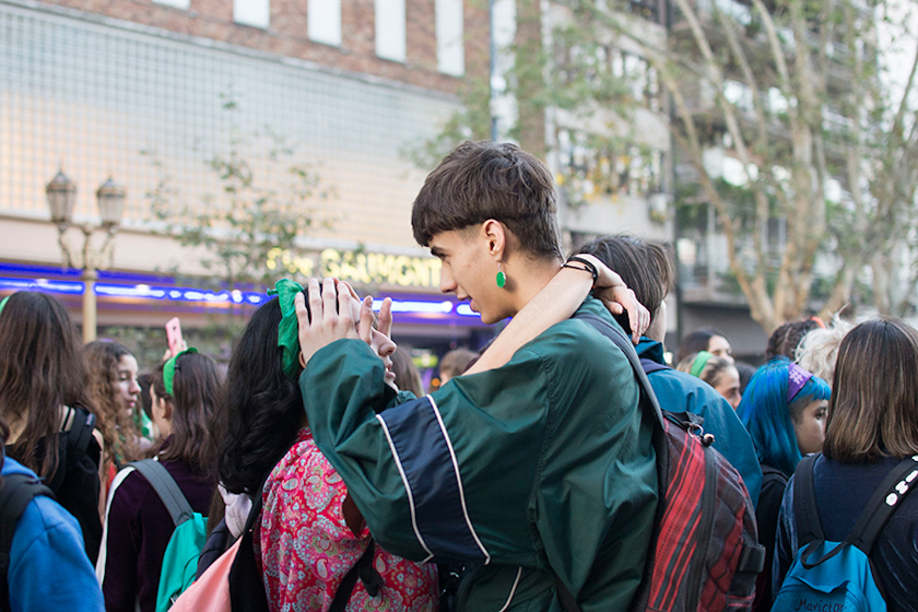 Cuarta movilización por el Ni Una Menos, 3 de junio de 2019. CABA. Foto: Paola Olari Ugrotte.-