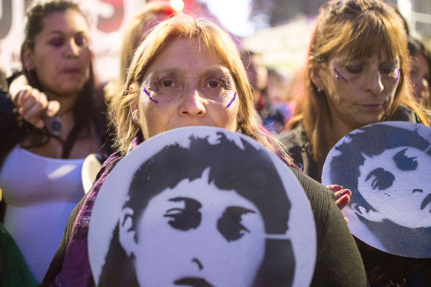 Cuarta movilización por el Ni Una Menos, 3 de junio de 2019. CABA. Foto: Paola Olari Ugrotte.-