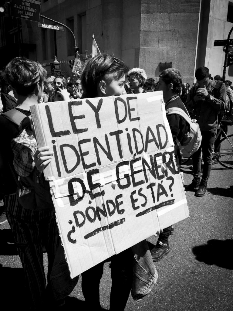 ley de identidad de género, donde está