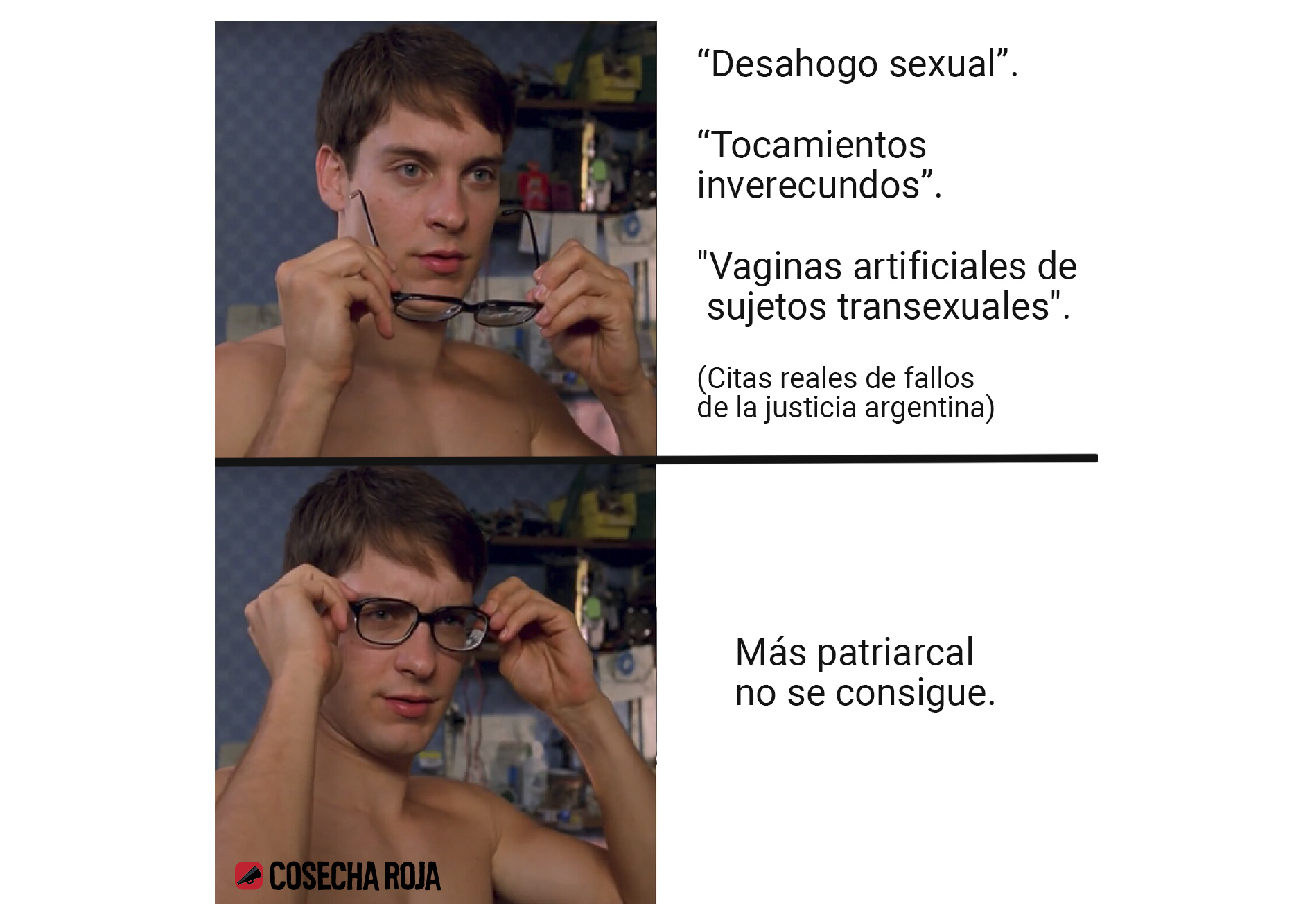 Desahogo sexual: la lengua patriarcal de la justicia argentina