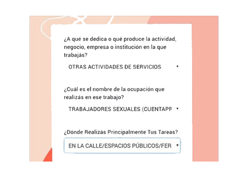 Qué hace el Estado por les trabajadores sexuales