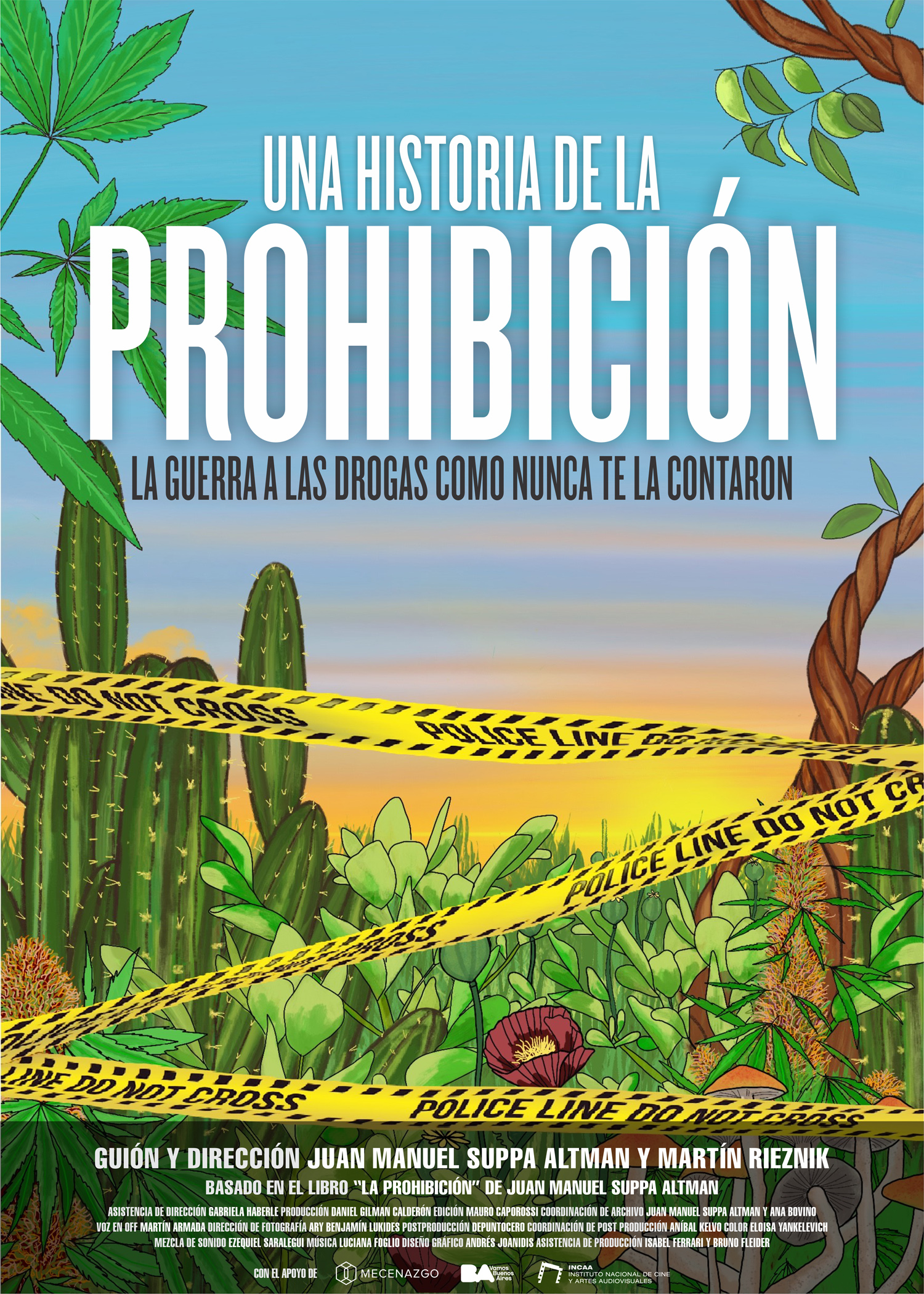 Afiche Una historia de la prohibicion