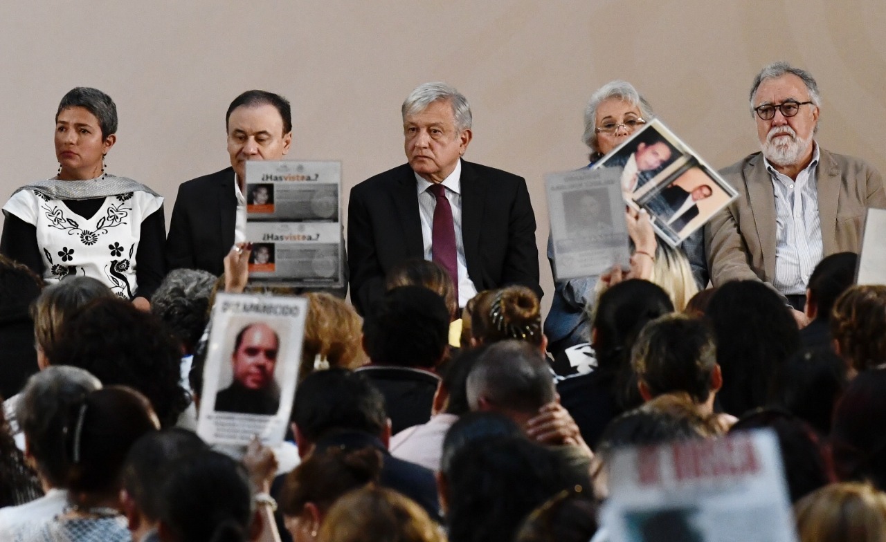  Informe de trabajo del Sistema Nacional de Búsqueda. Crédito: Benjamín Flores/Proceso.