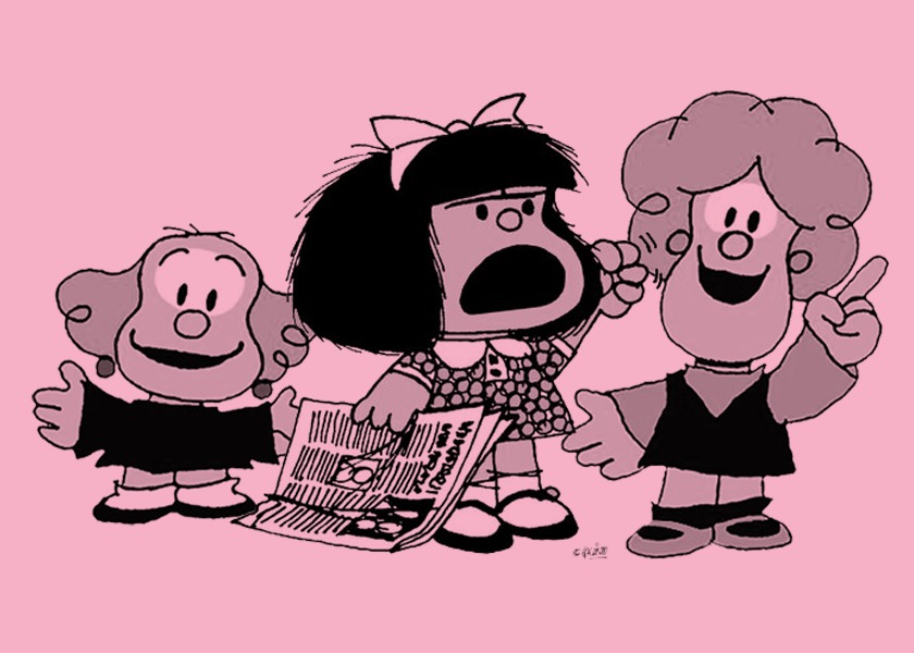 Todas fuimos Mafalda, Susanita y Libertad