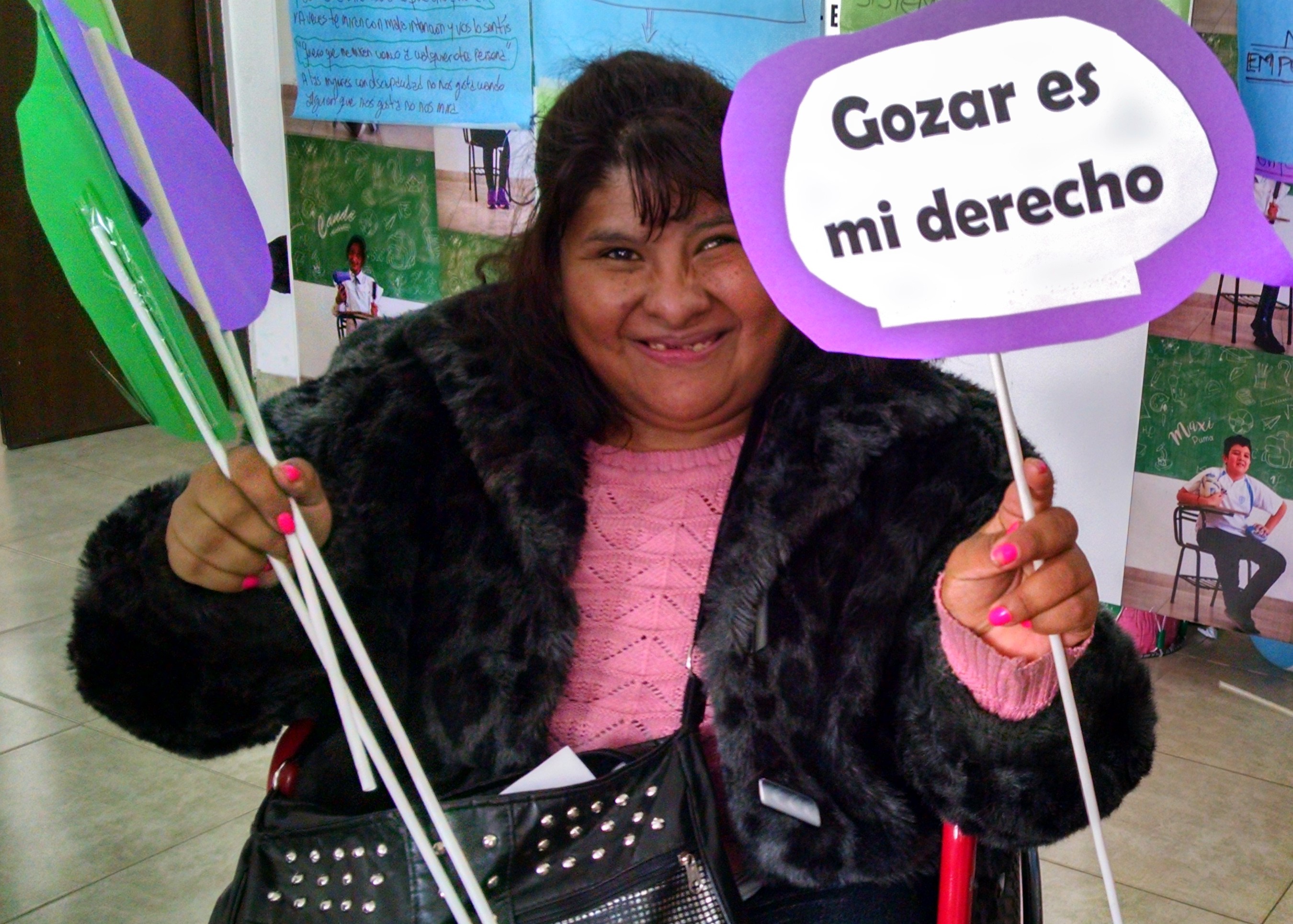 Las mujeres con discapacidad desean, quieren y pueden