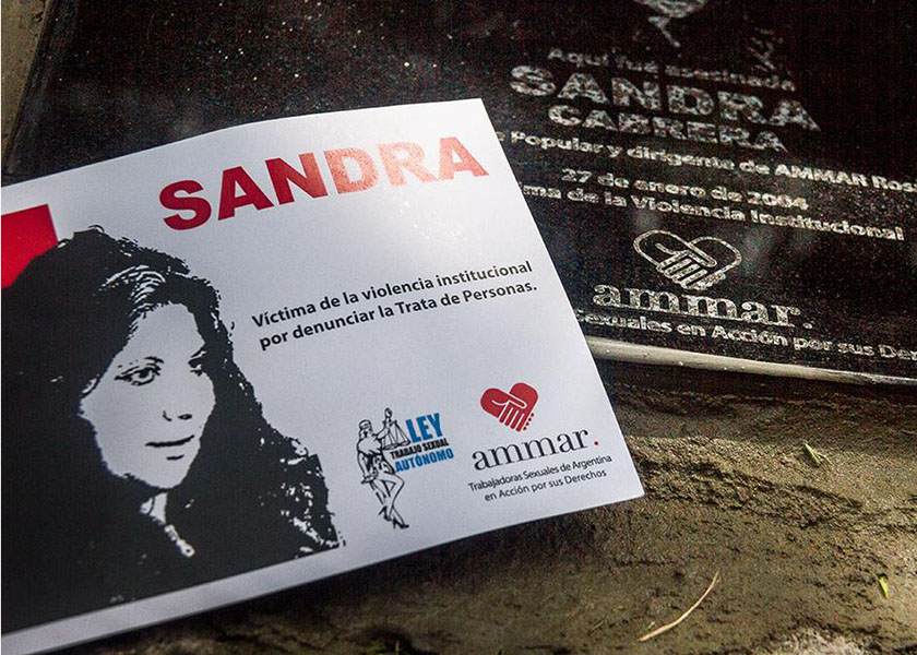Sin justicia para Sandra Cabrera y sin derechos para las putas