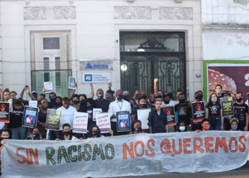 Haitianas y haitianos residentes en Rosario denuncian racismo y acoso