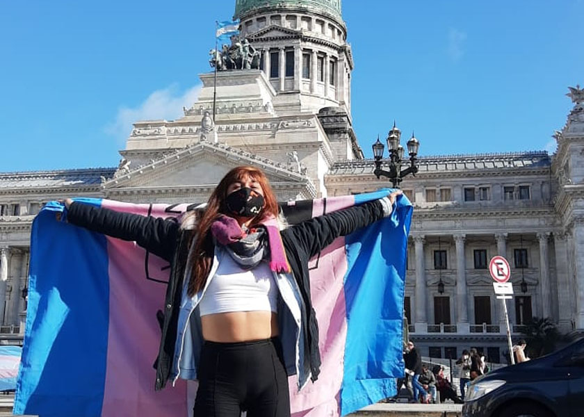 La cobertura de mi vida: de Santa Fe al Congreso por el cupo laboral trans