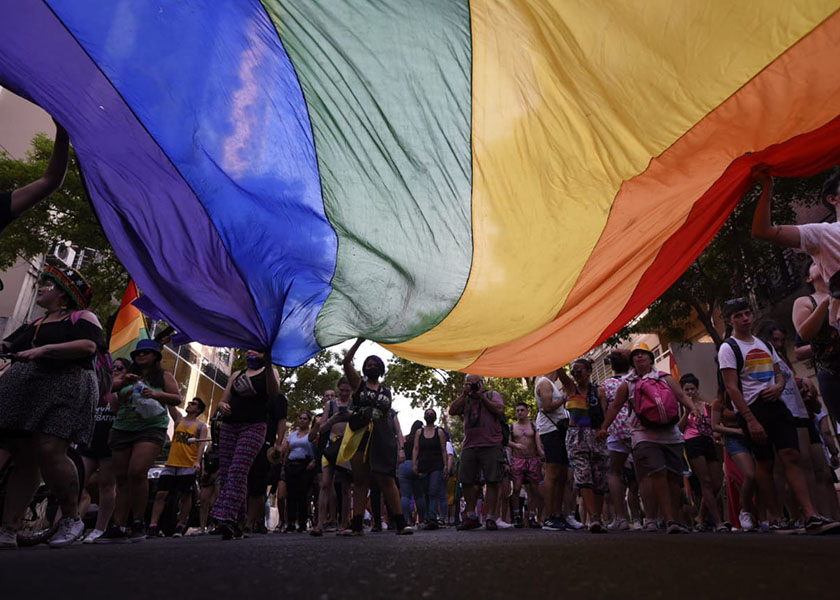 El Orgullo volvió a las calles de Rosario: una fiesta de liberación