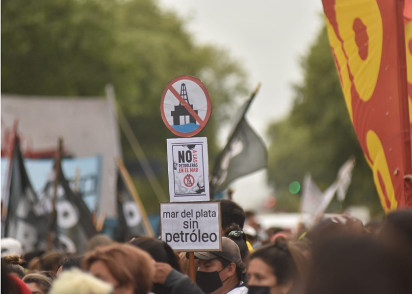 Mar del Plata no quiere petroleras